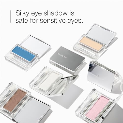 Clinique All About Shadow Single Eye Shadow Makeup | Safe For Sensitive Eyes, Portobello, 0.06 Ounce