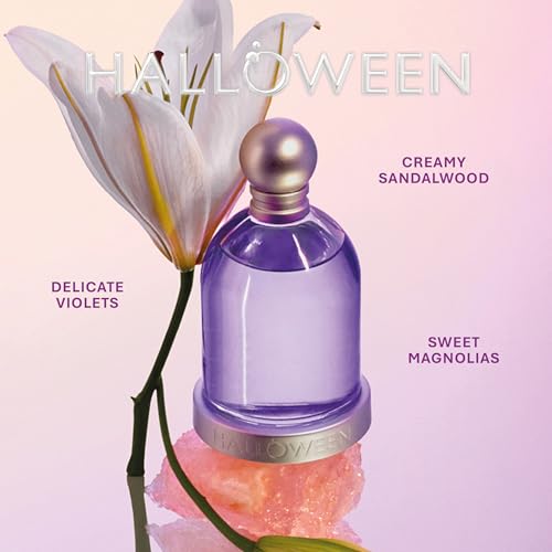 Halloween Eau De Toilette for Women, Green, Powdery & Floral Fragrance