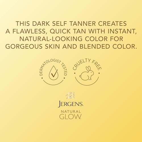 Jergens Natural Glow Instant Sun Body Mousse, Ultra Deep Bronze, 6 oz