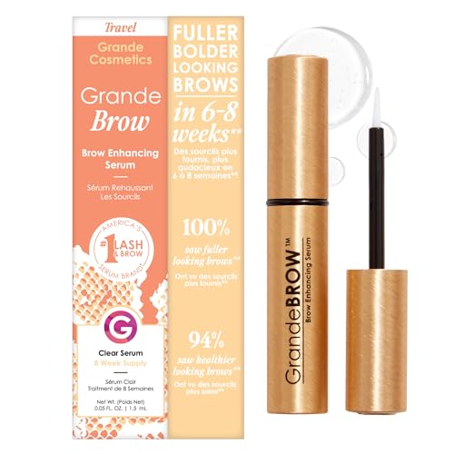 Grande Cosmetics GrandeBROW Brow Enhancing Serum, 1.5mL, 8-Week Supply