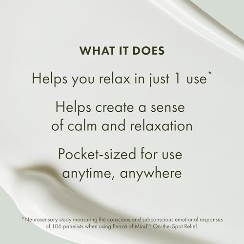 Origins Peace of Mind On-the-Spot Relief | Relaxing Aromatherapy Experience With Eucalyptus, Peppermint & Basil Essential Oils | Wellness Gift, 0.5 Fl Oz