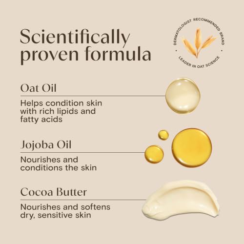 Aveeno Daily Moisturizing Body Oil Mist, Cocoa Butter Vanilla Scent, 6.7 fl. oz
