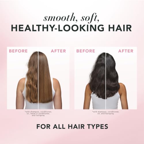 Herbal Essences Shampoo & Conditioner Set, Rose Hips - Smooth Collection, Paraben-Free, Color-Safe, Shiny Hair with Jojoba & Vitamin E, 29.2 Fl Oz Each, 2-Pack