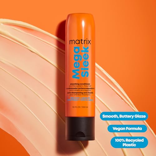 MATRIX Mega Sleek Conditioner – For Frizzy Hair, 33.8 Fl Oz