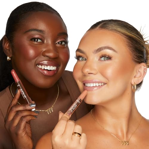 tarte maracuja juicy shimmer glass lip plump – Hydrating & Volumizing Lip Gloss Balm with Hyaluronic Acid & Vitamin E, Plumps & Moisturizes, Vegan & Cruelty-Free, full size, rosy mauve