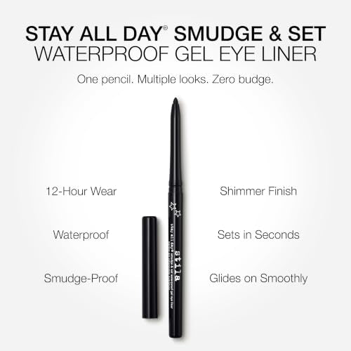 stila Stay All Day Smudge & Set Waterproof Gel Eyeliner (Stingray Black)