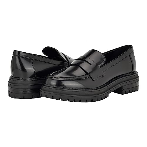 Calvin Klein Women's Grant Loafer, Black 001, 8.5
