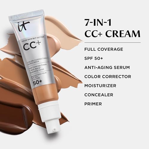 IT Cosmetics CC+ Cream with SPF 50+ - Light Neutral (N) - 1.08 fl oz