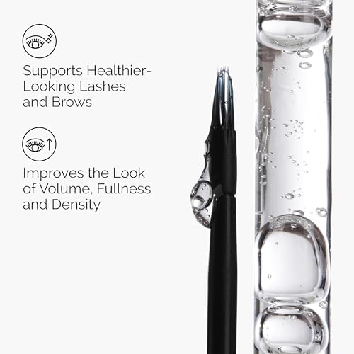The Ordinary Multi-Peptide Lash and Brow Serum, Peptide-Powered Formula for Thicker, Fuller Looking Lashes & Brows, 0.16 Fl Oz