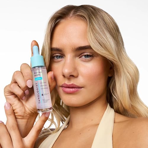 Tanologist Medium Self-Tan Drops, Face Tanning Drops, 1.01 Fl Oz