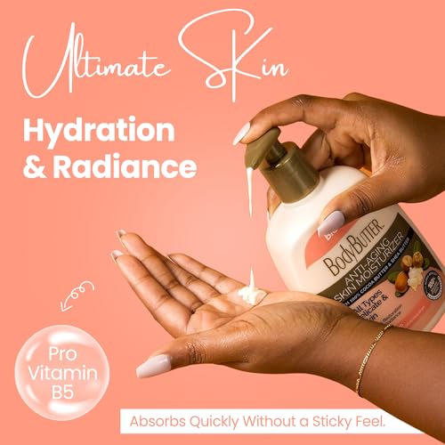 Biocare Body Butter - Infused with Cocoa Butter & Shea Butter plus Alpha-Bioplex for Youthful-Looking, Radiant Complexion, Hydrated, Smoother, Firmer Skin - Without Paraben and Sulfate -16 Oz