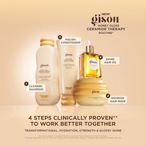 Gisou Honey Gloss Ceramide Therapy Hydrating Conditioner (6.8 Fl Oz)