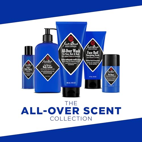 Jack Black Cool Moisture Body Lotion - Mens Lotion for Dry Skin, Mens Body Lotion, 16 Fl Oz