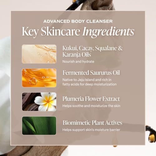 Saltair Shimmering Body Oil – Scented Dry Oil Moisturizer with Light-Reflecting Pearl Pigments – Moisturizing Glow for All Skin Types – Salt Water Vanilla, 4oz