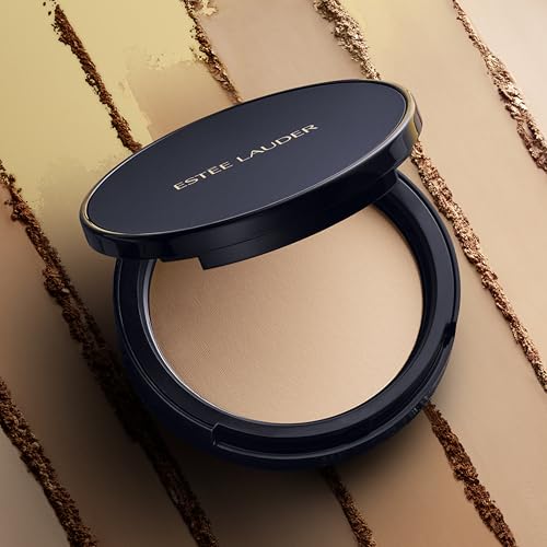 Estée Lauder Double Wear Stay-in-Place Matte Setting Powder Veil | Pressed Setting Face Powder Compact with Puff | Oil-Control with Sheer Coverage, Translucent Light Medium