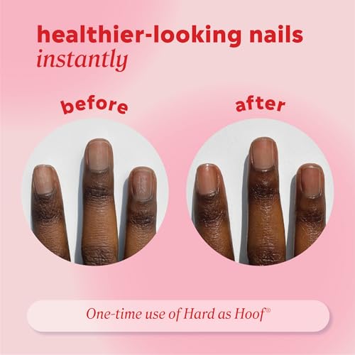 Onyx Professional Hard As Hoof Nail Strengthening Cream, Unscented - Nail Growth & Conditioning Cuticle Cream Stops Splits, Chips, Cracks & Strengthens Nails, 1 oz
