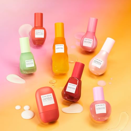 Glow Recipe Cloudberry Brightening Essence Toner, Korean Brightening Essence, Hydrating Rice Water + 5% Glycerin, CoQ10, Vitamin C & E, Barrier Support, Even Tone (75ml)