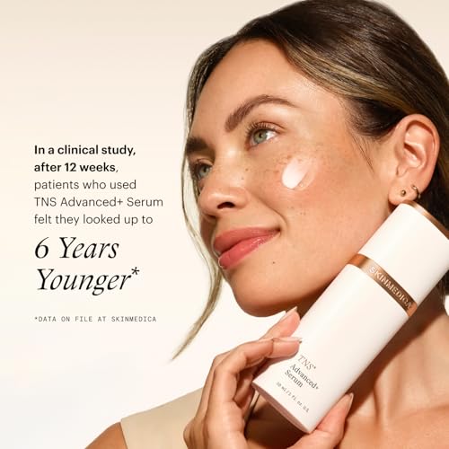 SkinMedica TNS Advanced+ Face Serum - Multi Peptide Serum to Help Improve the Appearance of Wrinkles, Fine Lines, Skin Tone & Texture (1 oz)