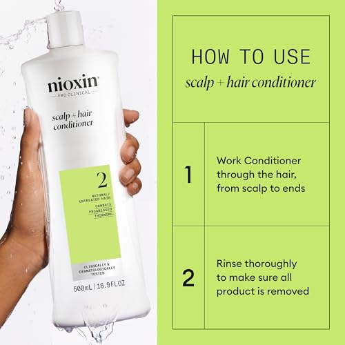 NIOXIN System 2 Scalp Care | Conditioner | Hair Thickening For Natural Hair