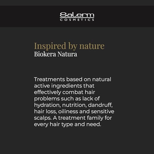 SALERM - Argan Oil Hair Serum - Biokera Arganology - 60 ml - for Very Dry and Damaged Hair - Nutrition and Shine - Revitalizes Hair - Extra Hydration