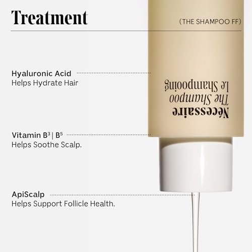 Nécessaire The Shampoo. Hyaluronic Acid + Vitamin B Complex Shampoo for Women & Men.