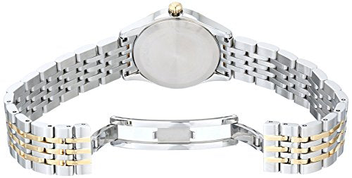 Bulova Classic Quartz Ladies Watch, Stainless Steel , Two-Tone (Model: 98M124)