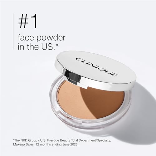 Clinique Stay-Matte Sheer Pressed Face Powder For Oily Skin Types | Sheer Coverage | Minimizes Shine | Makeup & Setting Powder, Stay Neutral