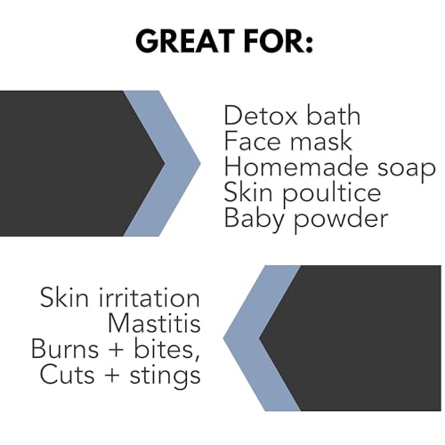 Pure Body Naturals Bentonite Clay Powder, Indian Healing Clay, 8 oz