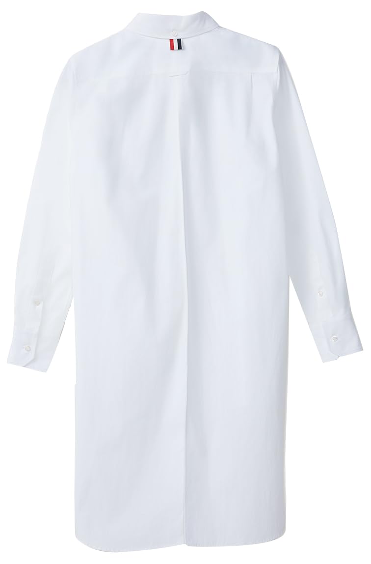 Thom Browne, Pre-loved Women's Open Back Twisted Shirt, Small, White