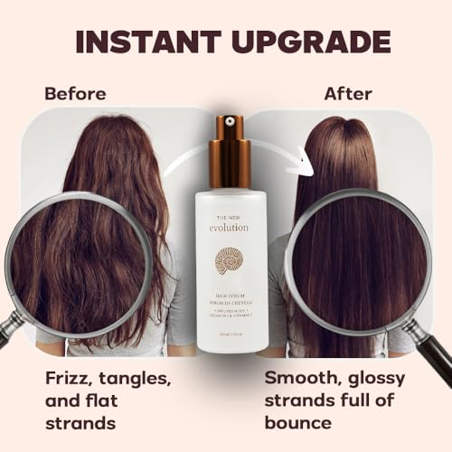 HerStyler Evolution Argan Oil Hair Serum - Non Greasy - Lightweight