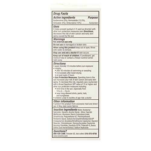 Aveeno Protect + Hydrate SPF 60 Face Sunscreen, Prebiotic Oat, 2 fl oz