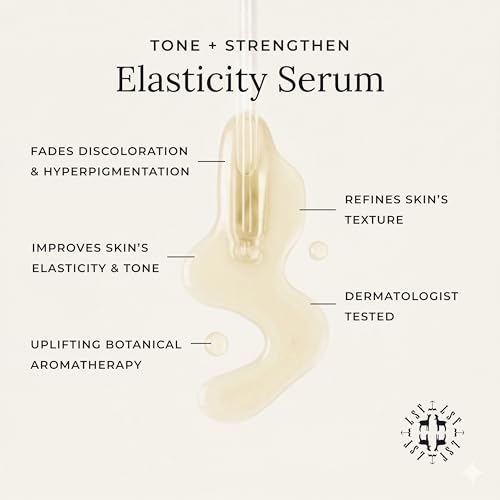 Little Seed Farm Elasticity Serum - Skin Care Toning and Firming Face Serum - Net Wt. 4 fl oz
