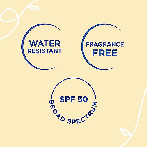 Mustela Baby Mineral Sunscreen Stick SPF 50 Broad Spectrum - Face & Body Sun Stick with 70% Organic Ingredients - Ultra Sheer, Water Resistant & Fragrance-Free - 0.6 oz.
