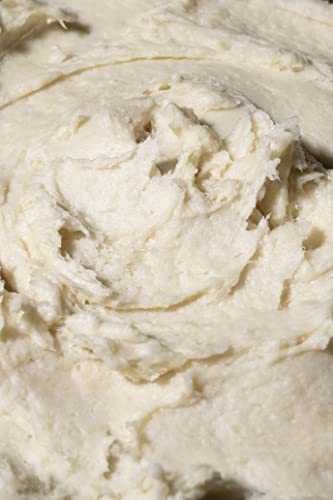 Shea Radiance P.U.R.E. Whipped Shea Butter with Colloidal Oatmeal - Whipped Body Butter Blended with Skin Soothing Oatmeal & Moisturizing Rice Bran Oil | Unscented (5 oz)