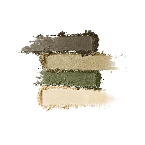 Clinique All About Shadow Eye Shadow Quad | Long Lasting, Crease + Fade Resistant + Safe For Sensitive Eyes, On Safari, 0.05 Ounce
