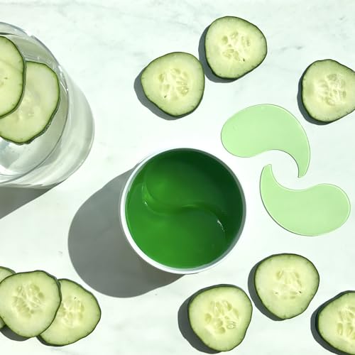 Peter Thomas Roth | Cucumber De-Tox® Hydra-Gel Eye Patches | Cucumber Extract Eye Mask Patches for Puffiness and Dark Circles