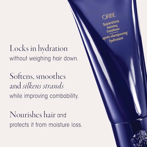 Oribe Supershine Hydrating Conditioner - Smooths Hair & Adds Shine - 6.8oz
