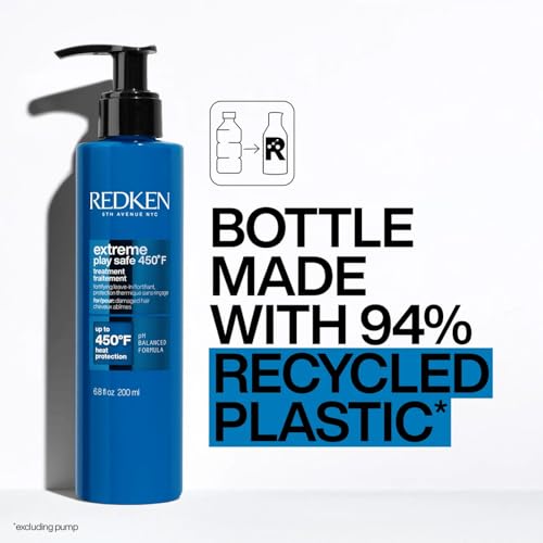 Redken Extreme Play Safe Leave-In Spray – For All Hair Types, 6.8 Fl Oz