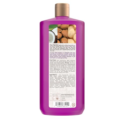 Maui Moisture Heal & Hydrate + Shea Butter Conditioner for Dry, Damaged Curls Helps Soften & Revive Curly & Coily Hair with Macadamia & Coconut Oils, Vegan & Silicone-Free, 13 fl. oz