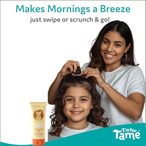 T is for Tame Kids Hair Taming Gel for Soft, Natural Style & Hold