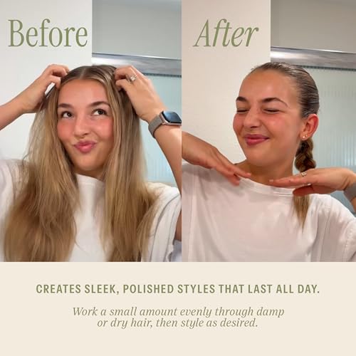 Salée- Styling Cream For Slickbacks & Curls | Slick Back Hair & Define Curly Hair | For Women, Kids, Girls, Smoothing & Anti-Frizz | For Curls, Wavy & Straight Hair 6 oz.