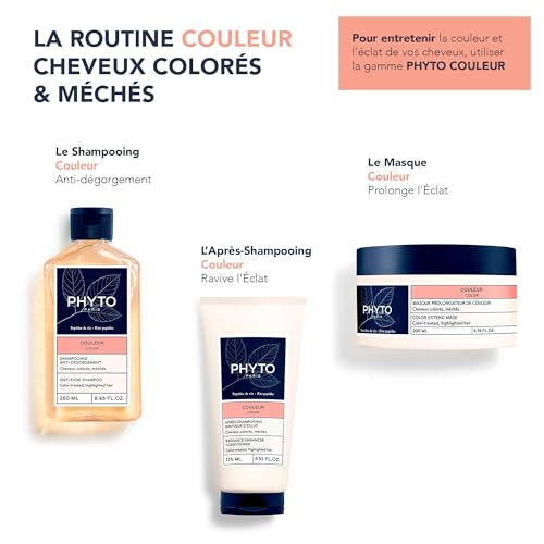 PHYTO Phytocolor Permanent Hair Color, 8.3 Light Golden Blonde, with Botanical Pigments, 100% Grey Hair Coverage, Ammonia-free, PPD-free, Resorcin-free, 0.42 oz.