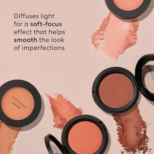 bareMinerals Gen Nude Powder Blush, On The Mauve, 0.21 oz