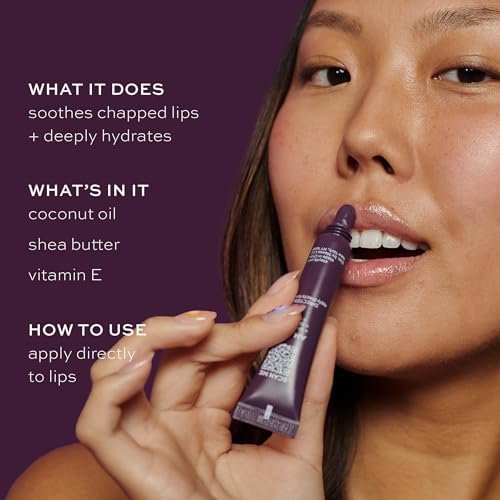 ITK Nourishing Lip Balm - Hydrate Dry, Chapped Lips with Shea Butter + Coconut Oil + Vitamin E - Moisturizes + Soothes Chapped Lips - Glossy, Fragrance Free, Clear, 0.2 Oz