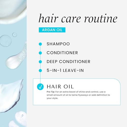 HASK Repair Argan Oil Shine Hair Oil, Pack of 3