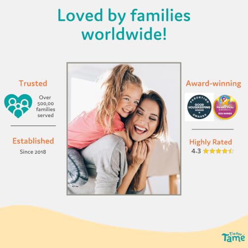 T is for Tame Kids' Hair Taming Cream for Frizz, Flyaways & Bedhead