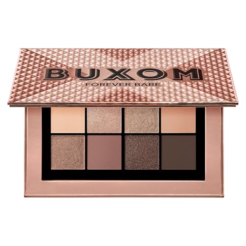 BUXOM Forever Babe Eyeshadow Palette, Iconic Nudes, 0.4 oz