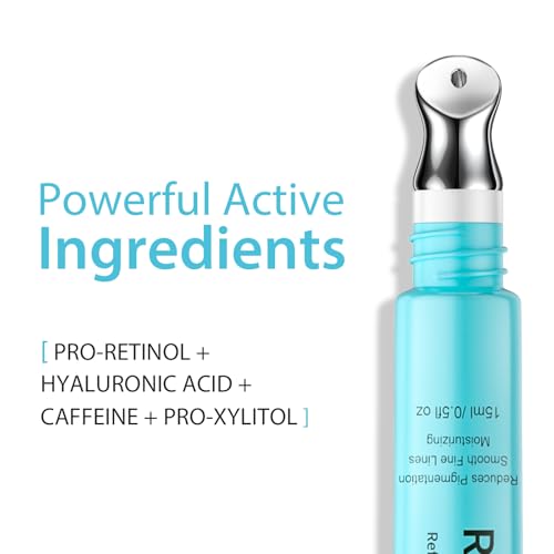 Seacall Retinol Eye Cream with Hyaluronic Acid & Caffeine, 15ml