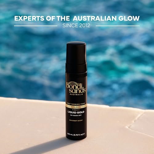 Bondi Sands Liquid Gold Self Tanning Foam, 6.76 Fl Oz