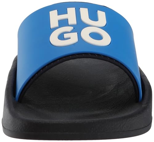 HUGO Stacked Logo Slide Sandal